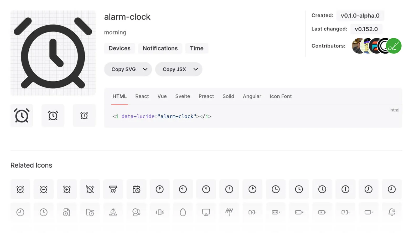 Lucide Icons