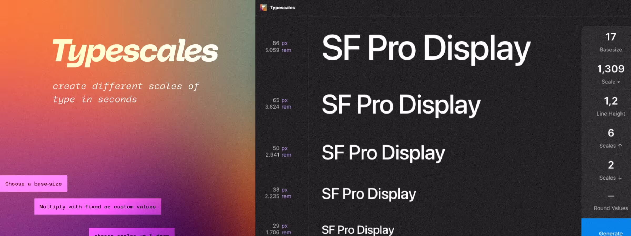 Définissez la typographie de votre projet avec le plugin "Typescales"