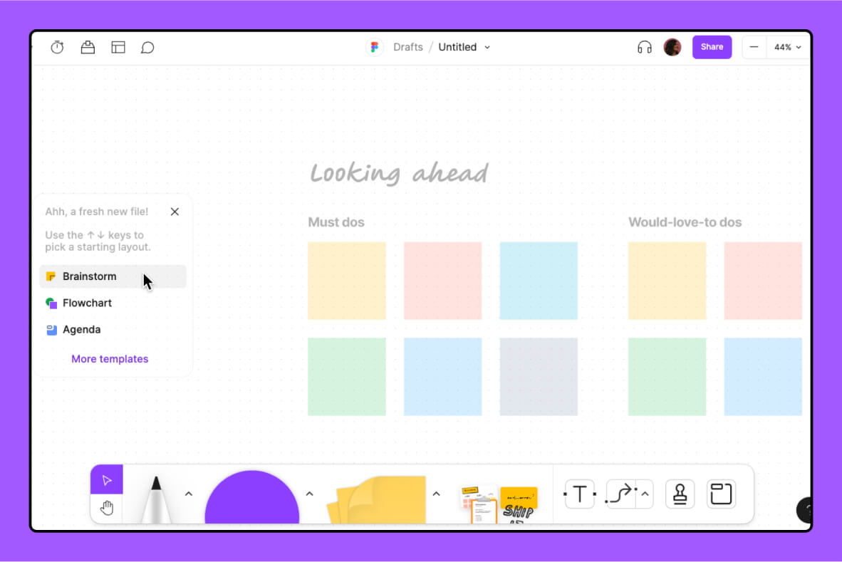Interface Figjam