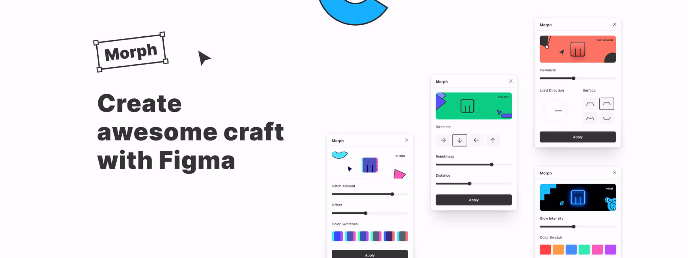 Le plugin Figma Morph : un outil créatif pour ajouter des effets visuels à vos designs