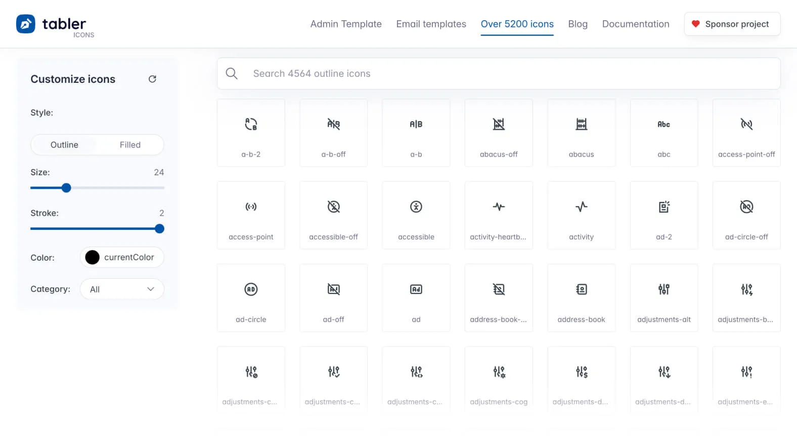 Illustration pour l'article Tabler Icons : Une Collection Complète d'Icônes pour Tous Vos Besoins - Design UX/UI