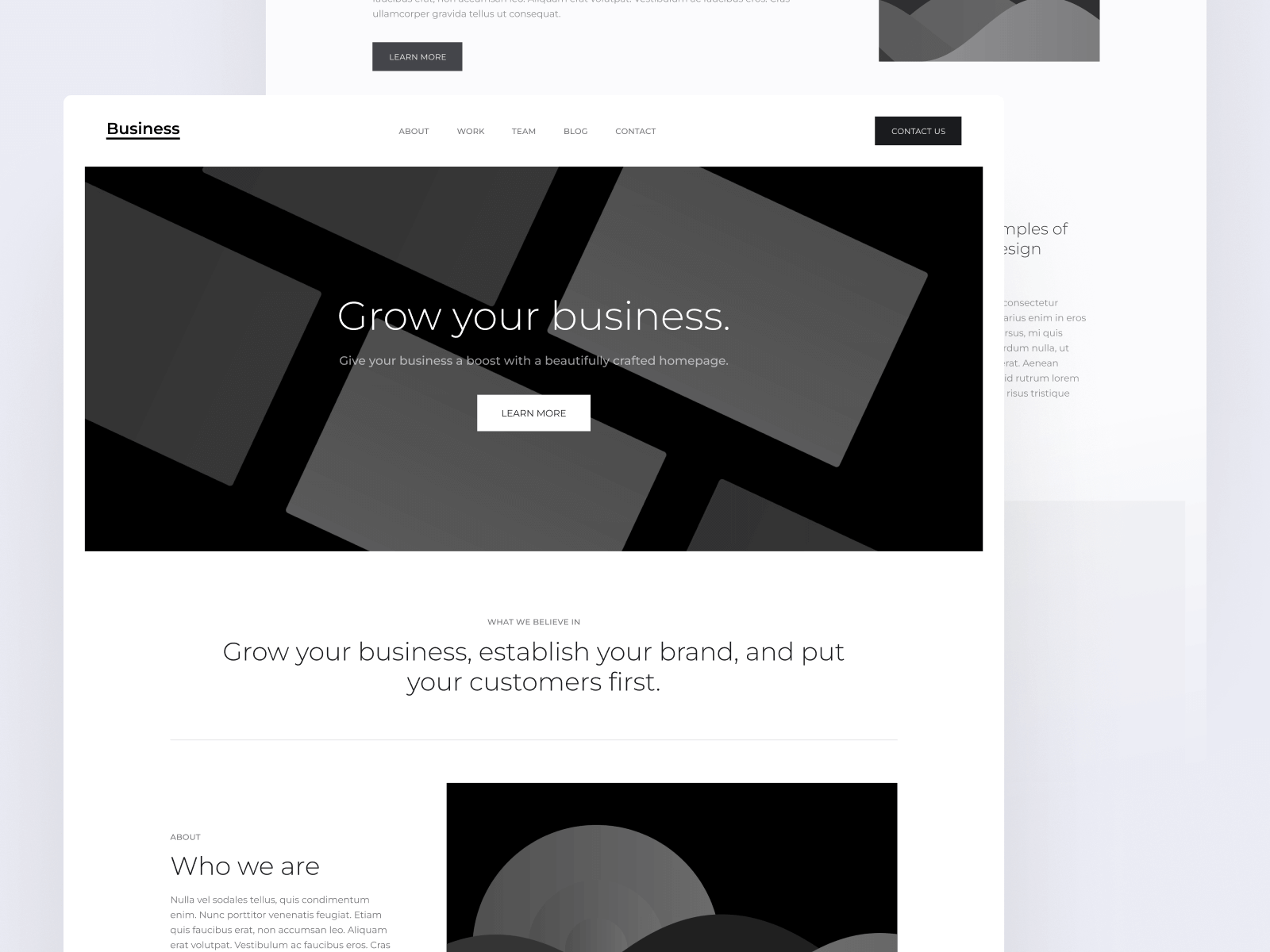 Business Starter Website Template