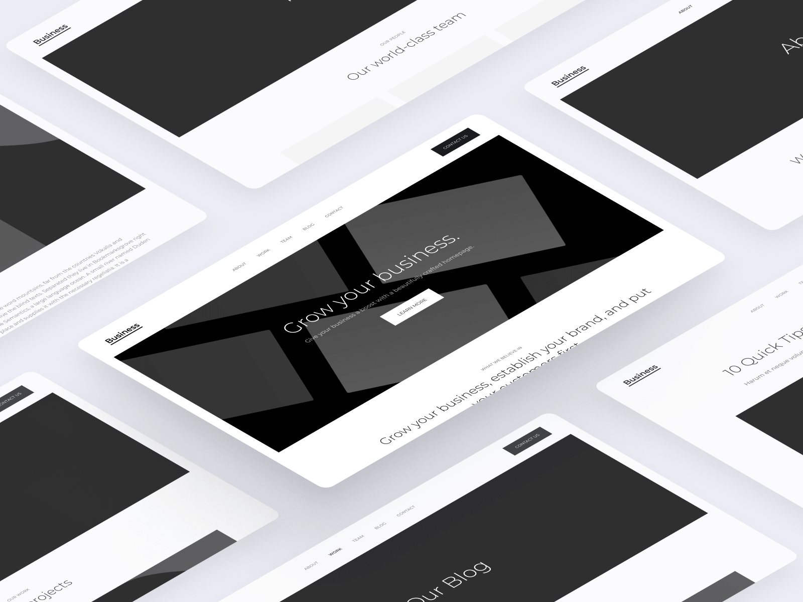 Business Starter Website Template