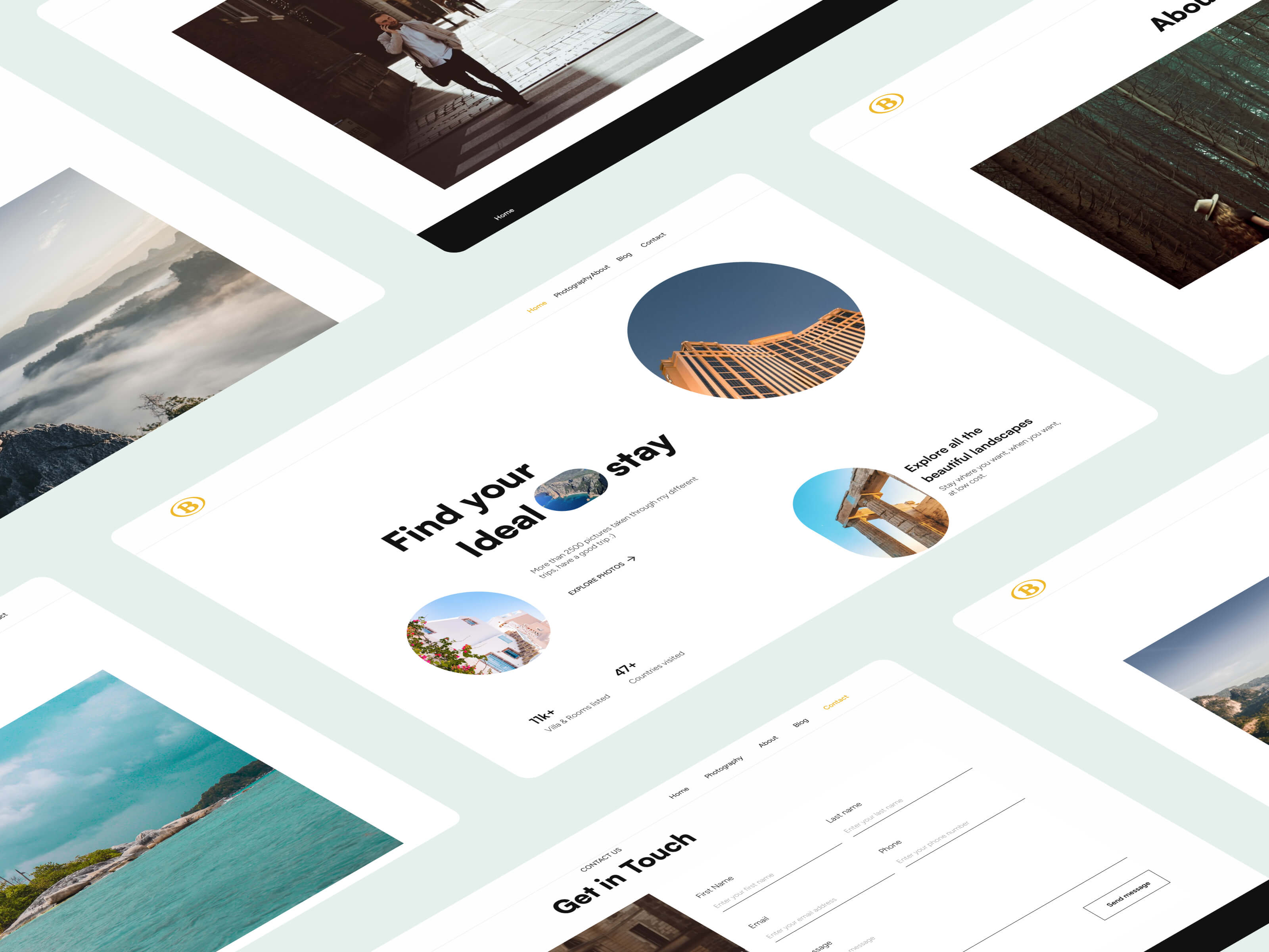 Portfolio Photo Website Template